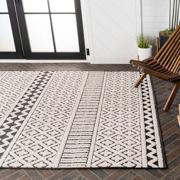 Ormond High-low Modern Trellis Geometric Area Rug